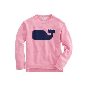 Vineyard Vines Girls Whale Sweater